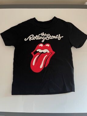 The Rolling Stones Kids Black Tee